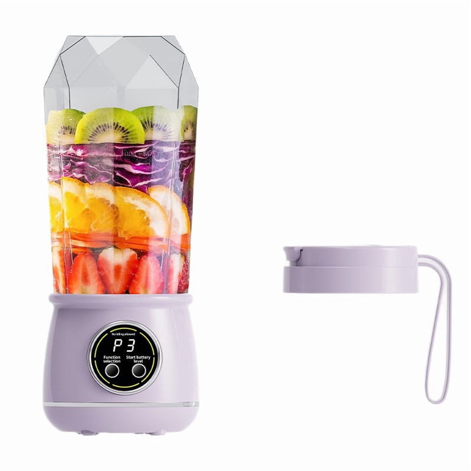 Hot Selling Customizable Juicer Cup, Household Portable Three-Speed Fruit & Vegetable Juicer Machine Travel Blender Cup