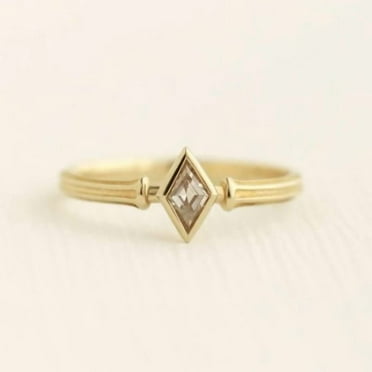 Hot Selling Gold Plated Stainless Steel Rings For Women Heart Ring Jewelry Accessories