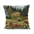 thumbnail image 1 of A Imitation Embroidery Inspired Pillow Case Style A Field Style Kittens Home Decoration Polyester Pillow For Sofa Bed, 1 of 6