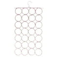 thumbnail image 1 of Hot Selling Items！Kaireo Scarf Rack,Home Paper Rattan Clothes Rack,28-Wrap Scarf Rack,Scarf Hanger 1Pcs Multiple Purpose Holder for Closet,Clutter Removing and Saving Hanger for Scarves Shawl Belts, 1 of 8