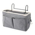 thumbnail image 1 of Hot Selling Items!Mohdy Gray Home Textile Storage,Dormitory Storage Bedside Hanging Basket Student Dorm Room Storage Bag Home Fabric Bedside Storage Storage Hanging Bag, 1 of 9