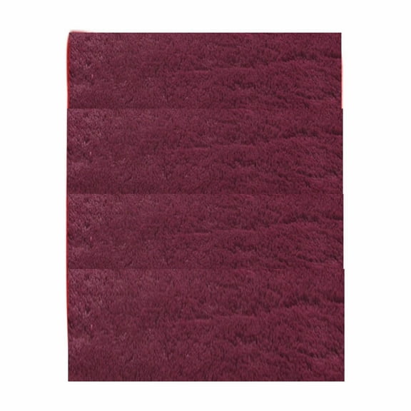 Hot Selling Items!Mohdy Long-Haired Burgundy Rug S,Modern Soft Small Shaggy Rug for Bedroom Livingroom Dorm Kids Room Indoor Home Decorative Non Slip Plush Furry Area Rugs Comfy Nursery Floor Carpet