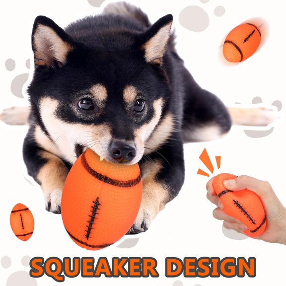 Hot Selling Squeaky Ball for Small Dogs like Corgis and Cats, Chew-Resistant Teething Toy for Boredom Relief, Durable Interactive Plaything for Pets