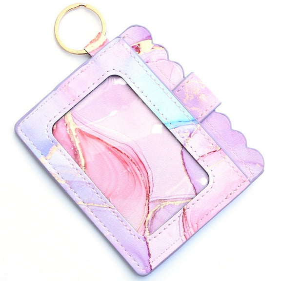 Hot-Selling Women's Leopard Print PU Leather Card Holder Multi-Slot Bank Card Wallet Student Bus ID Card Case Mini Coin Purse