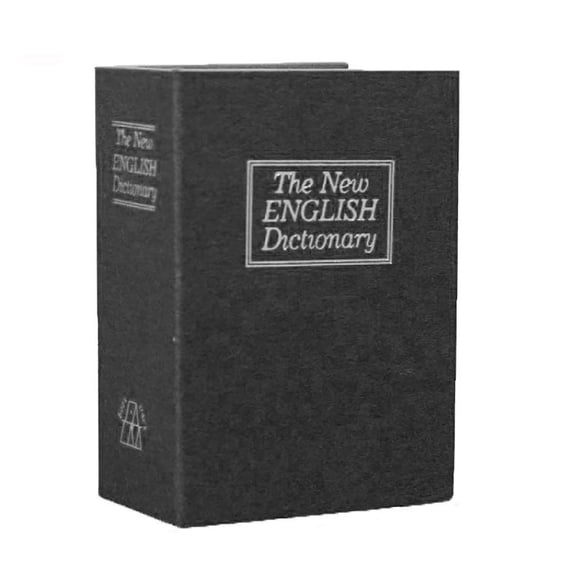 Hot Sells!Ghxbdy Dictionary Diversion Safe Book | Hidden Portable Safe Box Red | Secret Storage with Key & Password Lock | Book Style | Home Office Travel | Ample Storage Space