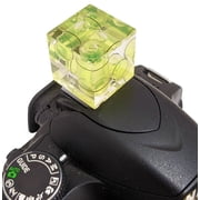 Hot Shoe Level Three Axis Bubble Spirit Level Camera Level Standard Shoe Mount