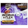 thumbnail image 1 of Hot Shot BedBug and Flea Fogger with Nylar, 2 Ounce Cans, 3 Count, 1 of 11