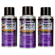 Hot Shot BedBug and Flea Fogger, Inhibits Flea Reinfestation, 2 oz., 3 Count