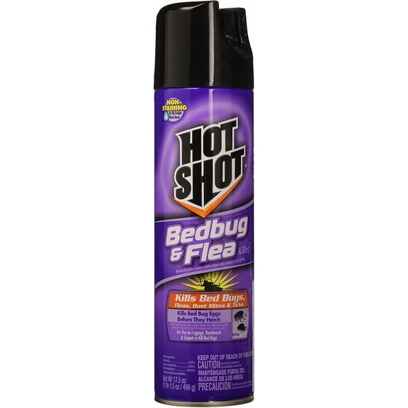 Hot Shot Bedbug & Flea Killer3 Aerosol 17.5 oz, pack of 1