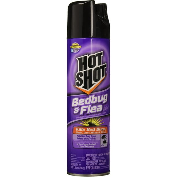 Hot Shot Bedbug & Flea Killer3 Aerosol 17.5 oz, pack of 1