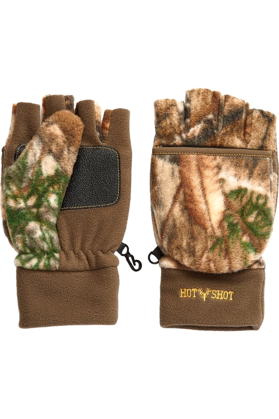 Hf2 Bulls-Eye Pop-Top Mitten Fleece Insul Rt-Apx Xl, B010E255X
