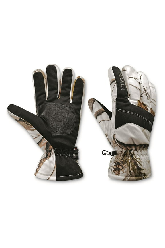 Defender Men's Insulated Waterproof Gloves, Realtree Snow