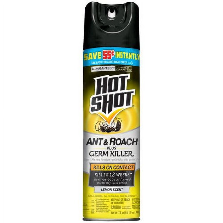 Hot Shot Ant, Roach And Spider KillerFragrance Free 20oz, 54 OFF