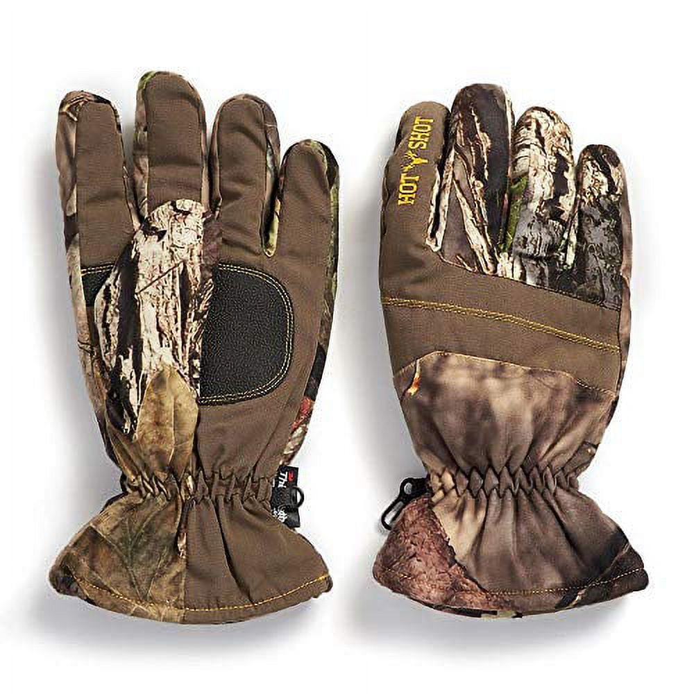 Hot Shot Men's Thermal Camo Defender Glove Mossy Oak Hunting