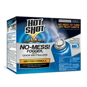 Hot Shot No Mess! Fogger with Odor Neutralizer, Kills Carpenter Ants, Spiders & Fleas, 3 CT, 1.2 oz