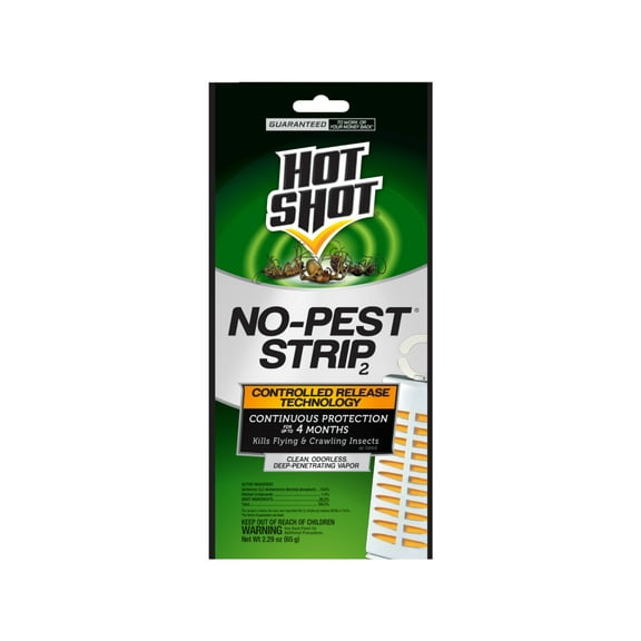 Hot Shot No-Pest Strip2 (HG-5580) (1 ct) (Pack of 4)