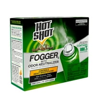 Hot Shot Pest Control Fogger with Odor Neutralizer, Kills Roaches, Ants, Spiders 3 Packs
