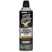 Hot Shot Wasp & Hornet Killer Spray for Insects, Eliminates the Nest, Sprays up to 27 ft, 17.5 fl oz
