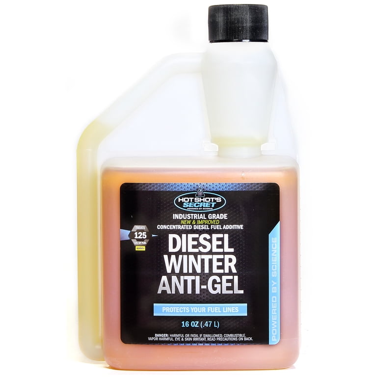 Hot Shot's Secret Diesel Winter Anti-Gel, 16 Fl Oz, Lowers Pour