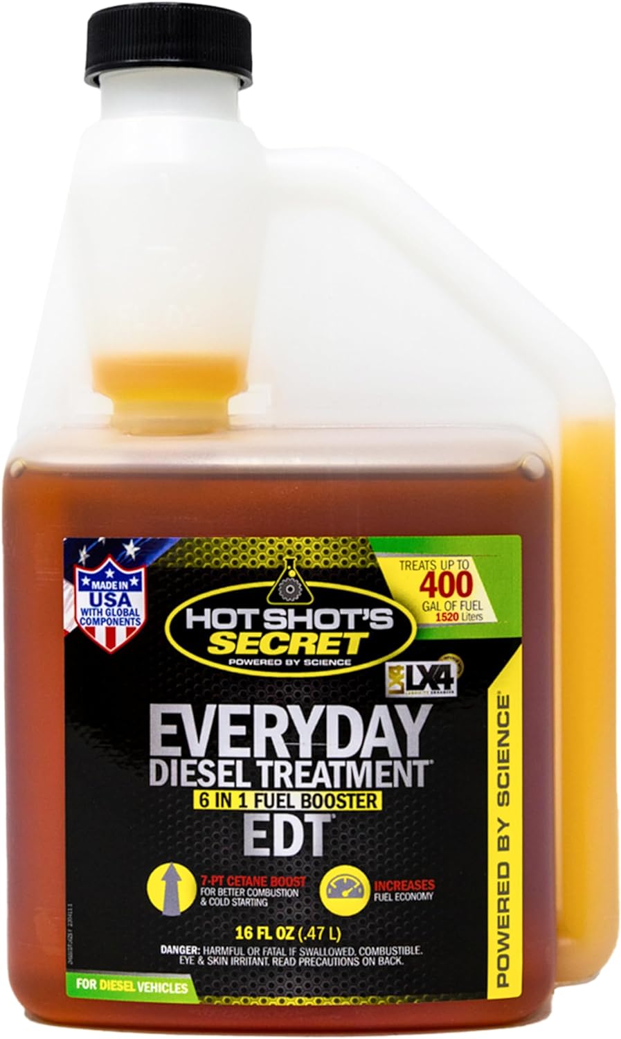 Hot Shot's Secret Everyday Diesel Treatment 16 Ounce Squeeze Bottle