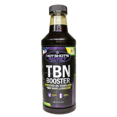 Hot Shot's Secret HSSTBN32Z TBN Booster Fortified Oil Additive 32 oz.