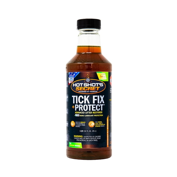 Hot Shot's Secret Tick Fix + Protect Advanced Oil Enhancer for Gasoline Engines, 32 oz