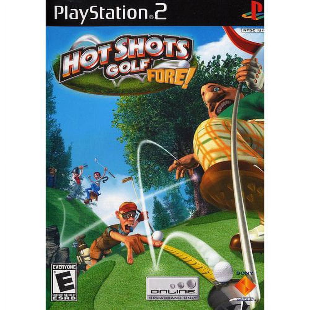 Lot Of 2 PS2 Games: Hot Shots Tennis (New) & Hot Shots Golf (used)  711719761020