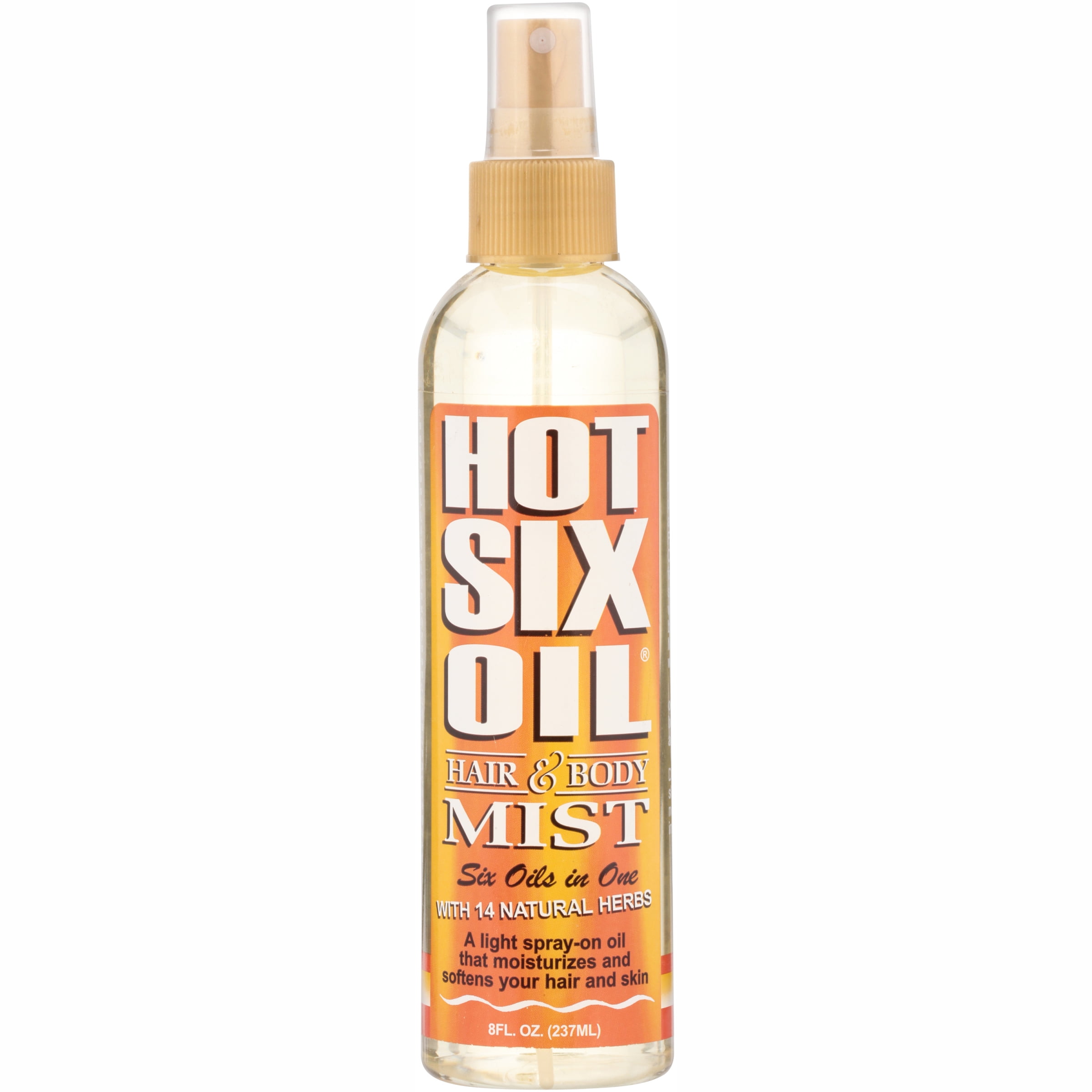 Hot Six Oil® Hair & Body Mist 8 fl. oz. Bottle - Walmart.com