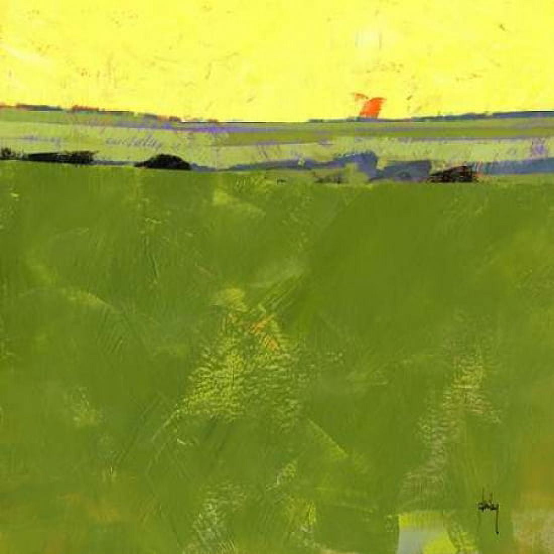 Hot Sky over Lazy Fields Canvas Art - Paul Bailey (24 x 24)