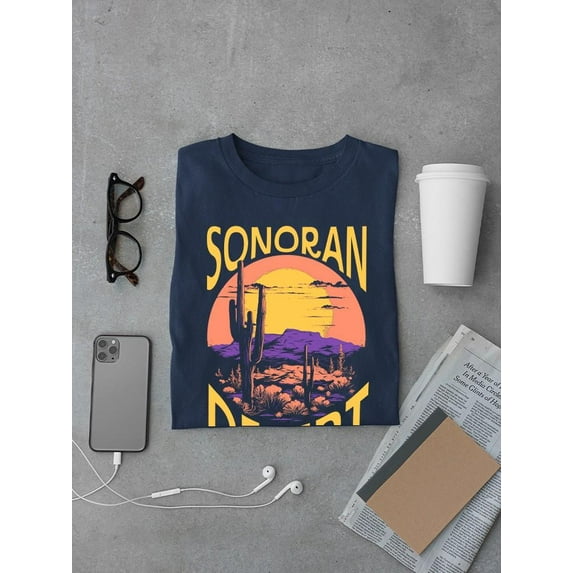 Hot Sonoran Desert Tee T-shirt Color Men's -SelectDesign