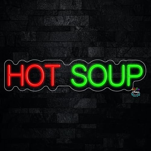 Soup Sign Led Hot Soup LED Neon Sign 27