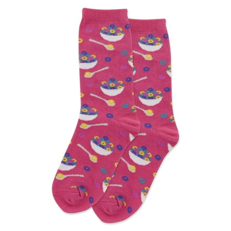 Hot Sox Kids Cereal Crew Socks