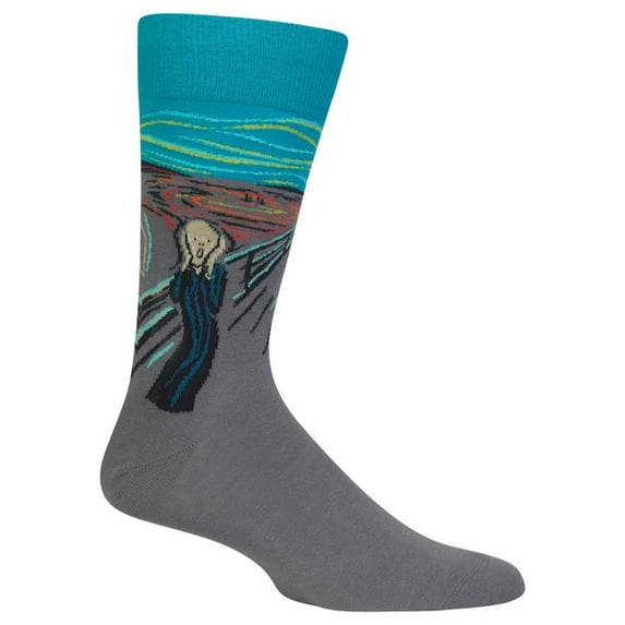 Hot Sox Mens Artist Series Crew Socks