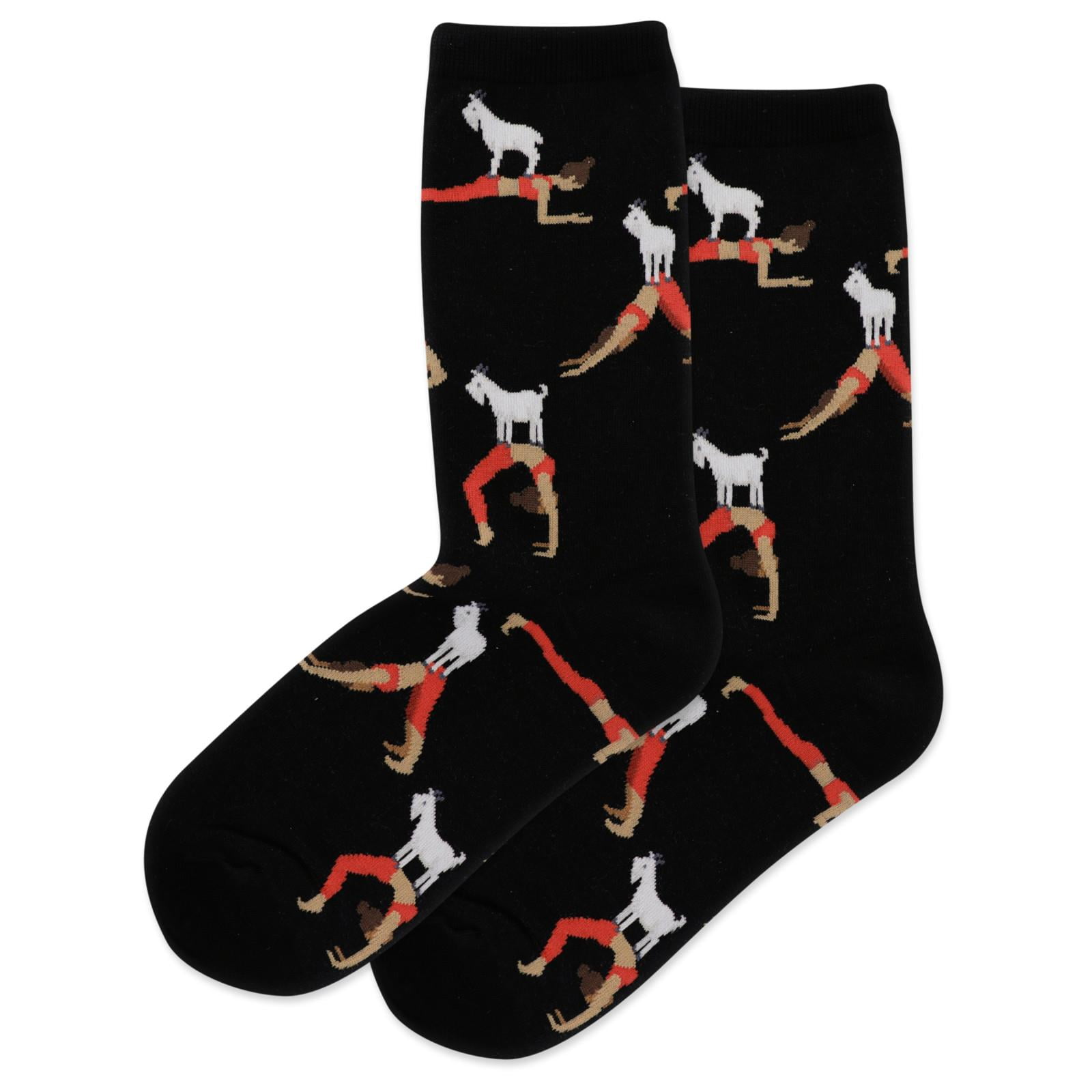 HotSox Goat Yoga Socken - Damen Größe 34-44 Mit Fußgewölbe Unterstützung