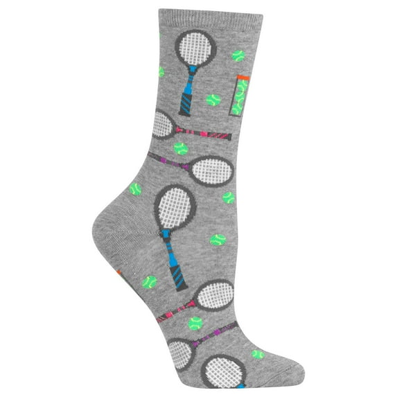 Hot Sox Womens Tennis Crew Socks, Women's Shoe Size 4-10.5