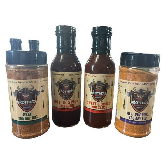Hot  Spicy, Sweet  Smoky, Beef  All Purpose Pitmaster Kit