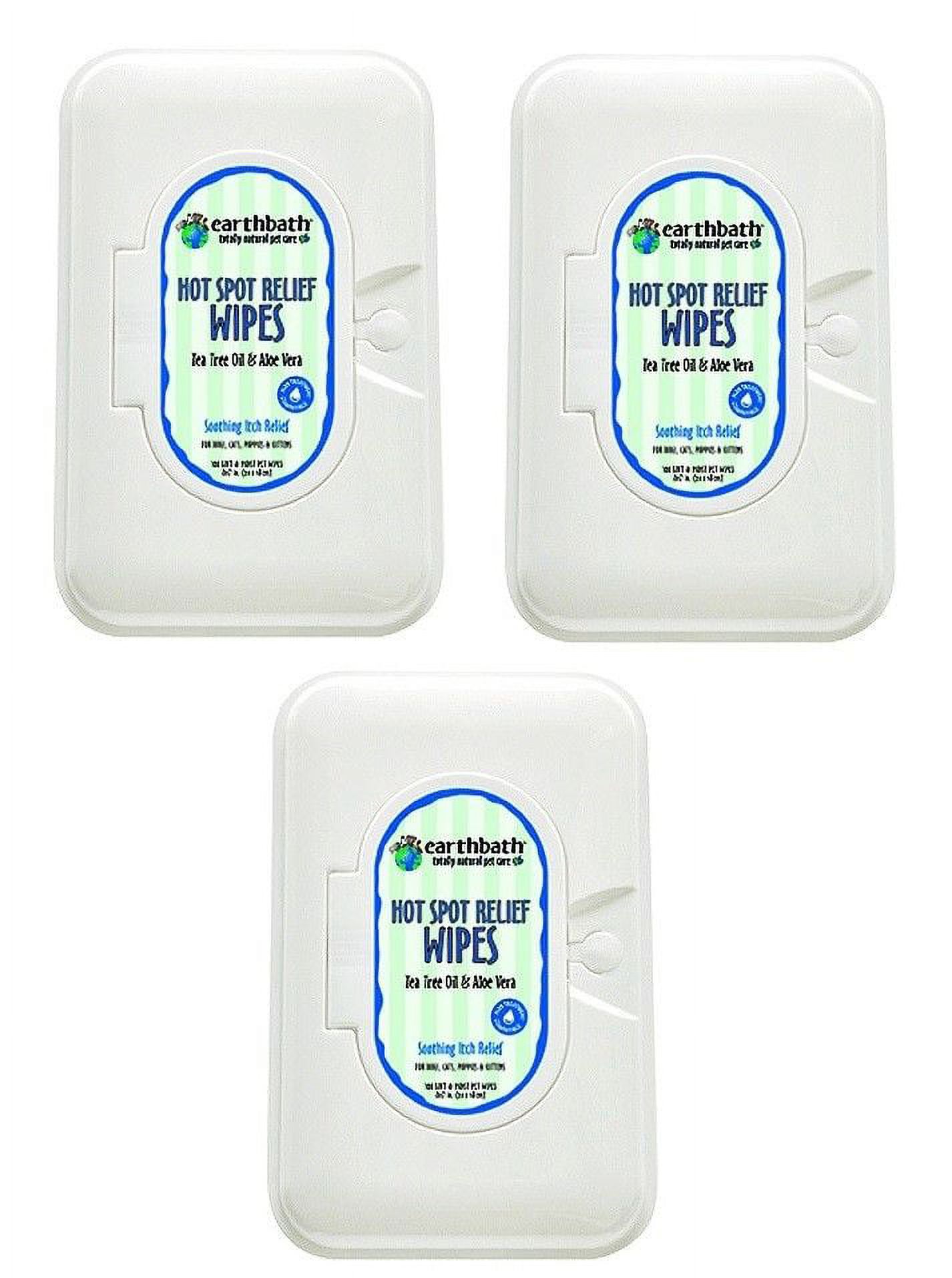 Earthbath hot spot relief clearance wipes