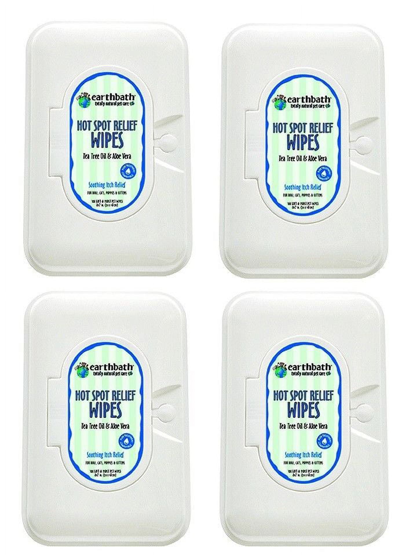 Hot Spot Relief Wipes Packs Gentle Dog Soothing Itch Relief for