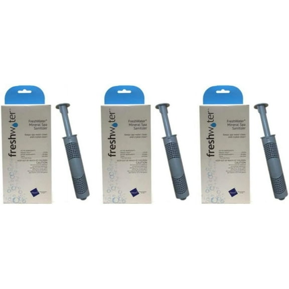 Hot Spring Spas Freshwater Ag+ Continuous Silver Ion Cleaner - 3 Pack 71325(Gray)