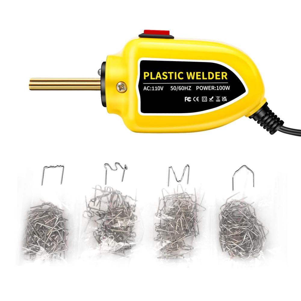 Hot Stapler Kit Stapler Welding Kit with 200PCS Welding Rods Heat