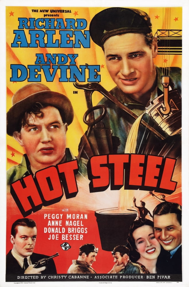 Hot Steel Canvas Art - (11 x 17)