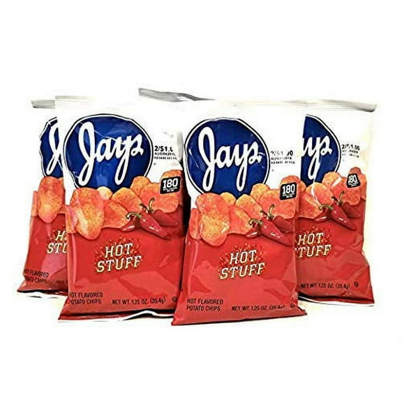 Hot Stuff 10 Pack 1.25 oz Hot Flavored Potato Chips