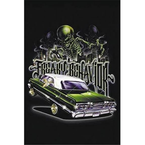 Hot Stuff 1091-08x10-LO 8 x 10 in. Freaky Behavior Lowrider Poster Print