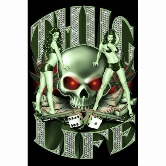 Hot Stuff 1117-16x20-AL Thug Life Poster