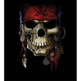 thumbnail image 1 of Hot Stuff 1976-16x20-SD Skull Pirate Poster, 1 of 1