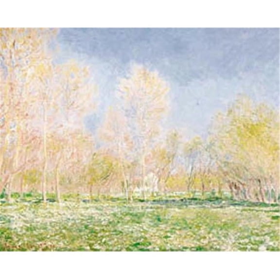 Hot Stuff 2028-16x20-GC Spring In Giverny Poster