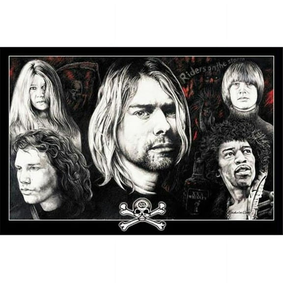 Hot Stuff 2427-24x36-CE Dead At 27 Poster