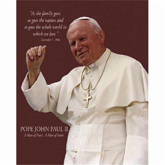 Hot Stuff 3002-16x20-JP Pope John Paul II Waving Poster