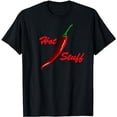 thumbnail image 1 of Hot Stuff Chili Pepper Love Romance Sexy Salsa tee t-shirt, 1 of 5