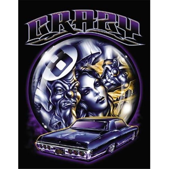 Hot Stuff 24''x 36'' LO Crazy 8 Poster - Artwork